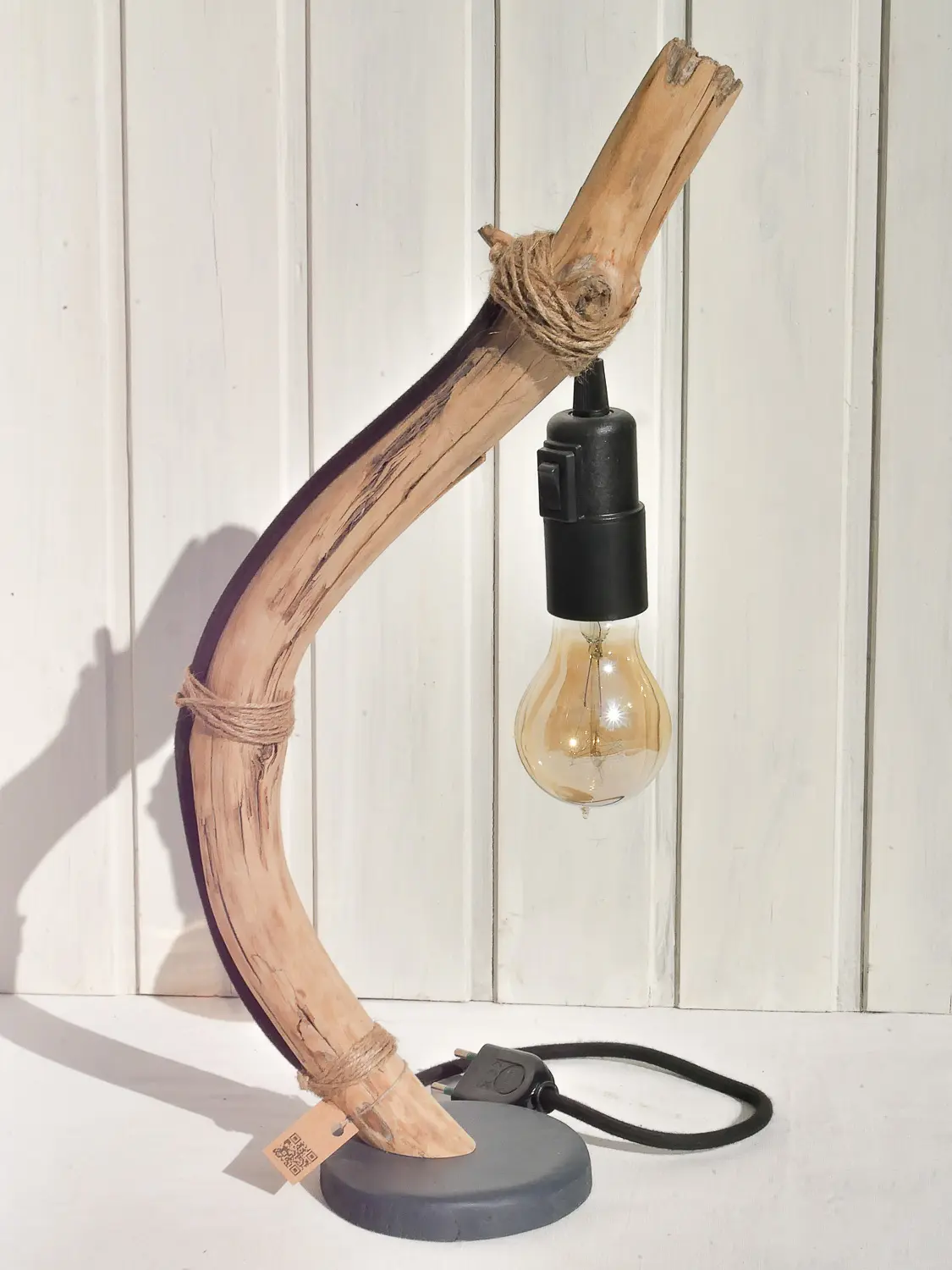 Schwemmholz Lampe Norwegen - nachhaltig & handgefertigt